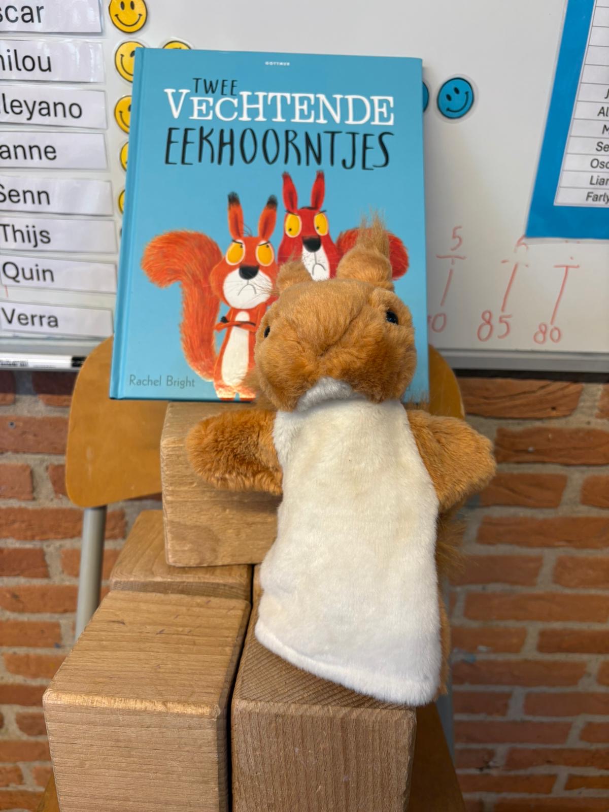 Techniek, rekenen en tekenen met de ‘vechtende eekhoorntjes’